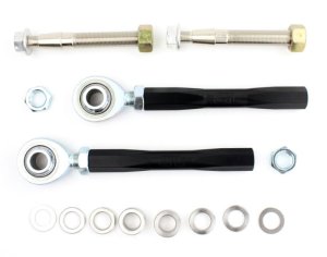 Infiniti G35 Tie Rod Ends - Front - SPL Parts - Adjustable for Bumpsteer - Black - `07-`08 Infiniti G35 Tie Rod Ends - Front - SPL Parts - Adjustable for Bumpsteer - Black - `07-`08
